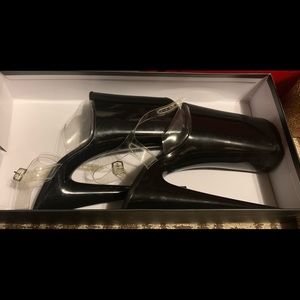 2 pairs of 10 inch heeled Pleaser sandals!